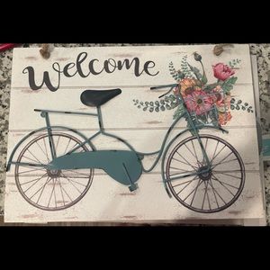 Hanging Welcome Sign